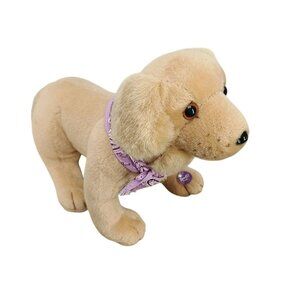 American Girl Kailey's 2003 Poseable 10" Sandy Golden Retriever Blonde Plush Dog